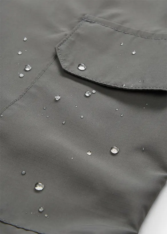 Ultralett, pull on-bukse med cargolommer og bionic-finish, vannavvisende, bonprix