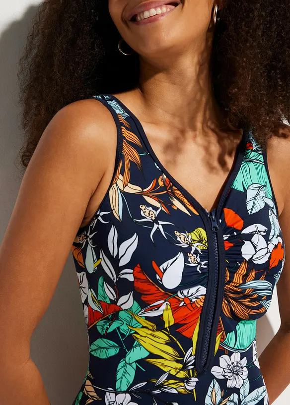 Badedrakt med glidel&aring;s, bonprix