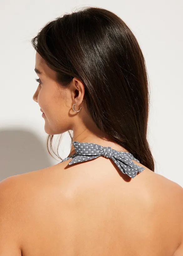 Halterneck-bikinioverdel, bonprix