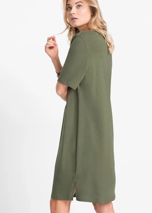 Oversized trikotkjole, bonprix