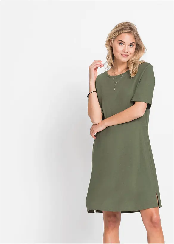 Oversized trikotkjole, bonprix