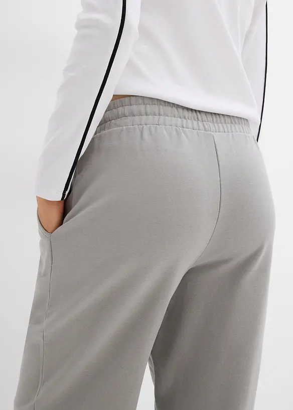 Joggebukse i 100% økologisk bomull, bonprix