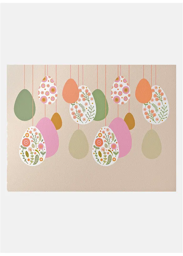 D&oslash;rmatte med p&aring;skemotiv, bonprix