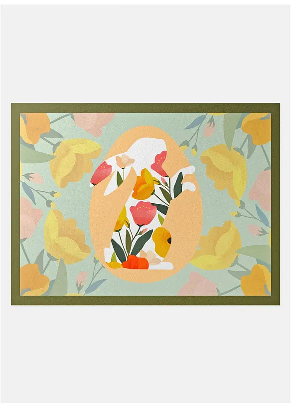 D&oslash;rmatte med p&aring;skemotiv, bonprix