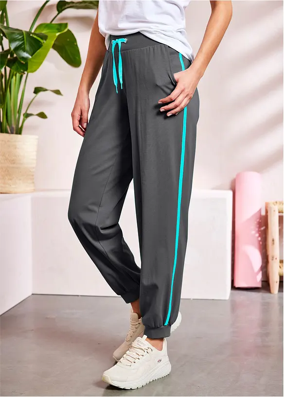 Joggebukse i bomull, bonprix