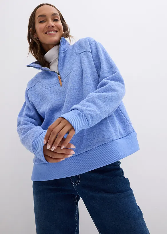 Herlig myk, oversized sweatshirt, bonprix