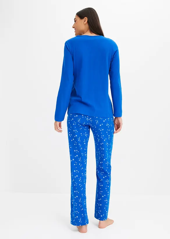 Pyjamas i 100% bomull, bonprix