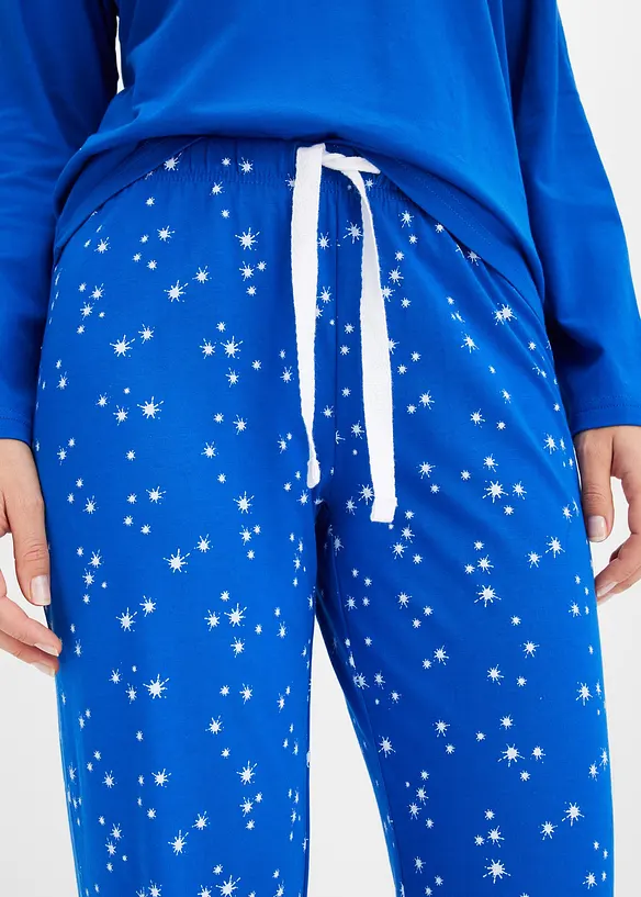Pyjamas i 100% bomull, bonprix