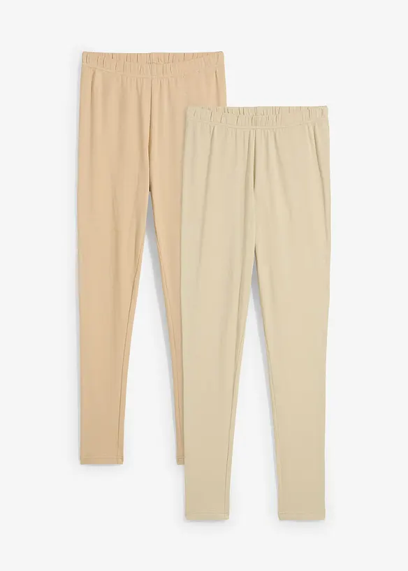 Leggings (2-pack), bonprix