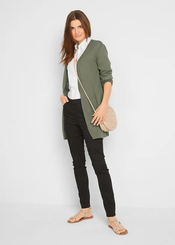 Lang, åpen cardigan, bonprix