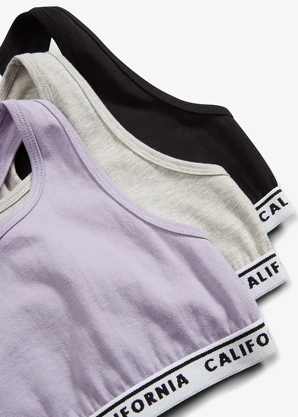 BH-topp med myk bomull (5-pack), bonprix