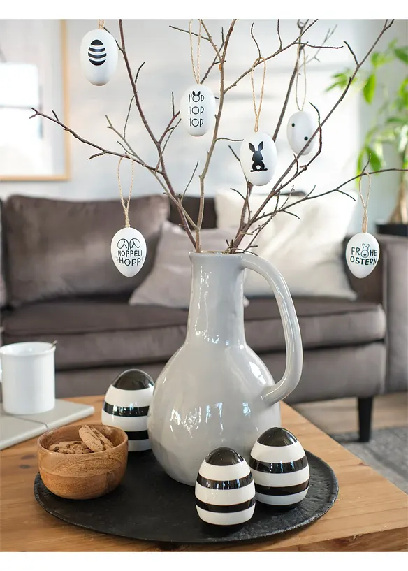 Pynteegg (3-delt sett), bonprix