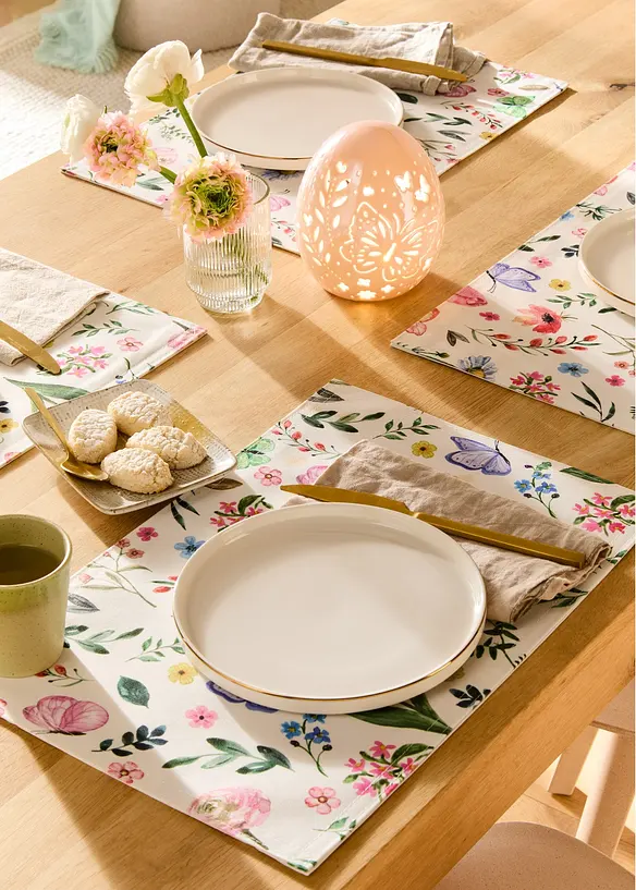 Pynteegg med sommerfugl-utskj&aelig;ring, bonprix