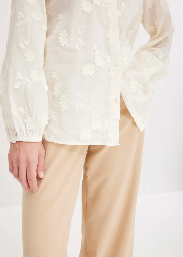 Bluse i 100% bomull, bonprix
