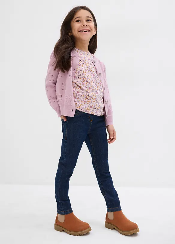 Jeggings Mid Waist med komfortlinning, bonprix