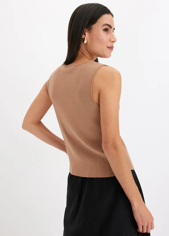 Strikkevest, bonprix