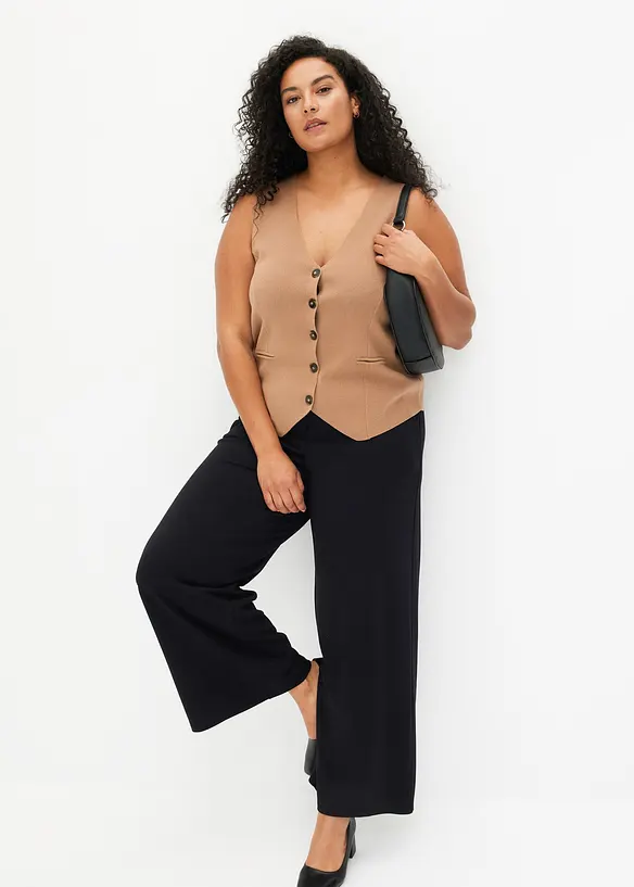 Strikkevest, bonprix