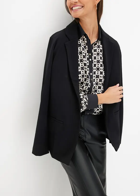 Bluse i sateng, bonprix