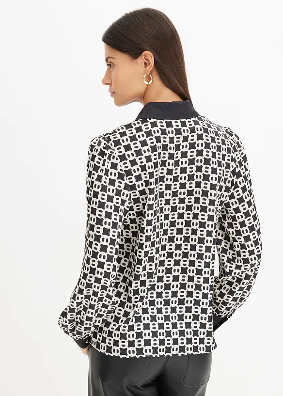 Bluse i sateng, bonprix