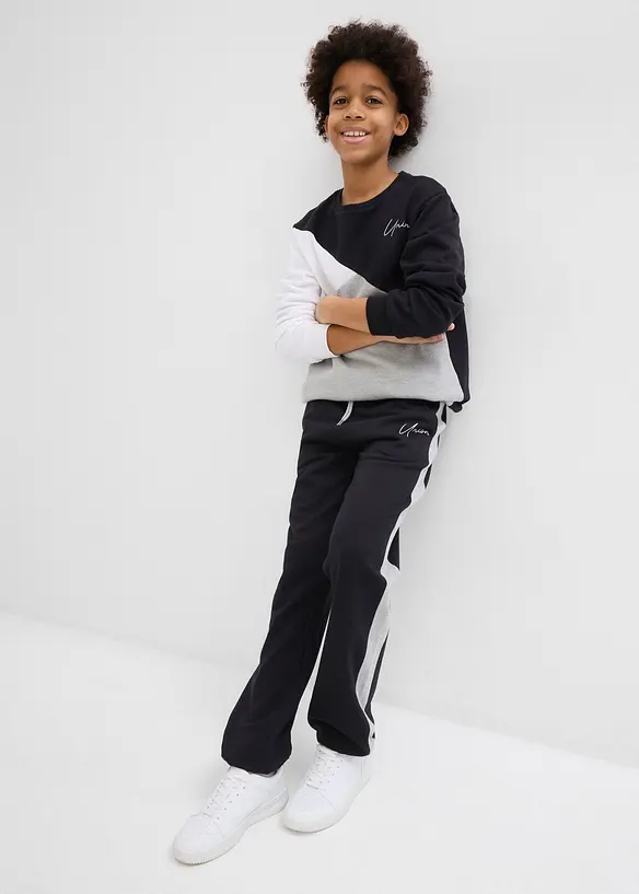 Joggebukse i ren &oslash;kologisk bomull, bonprix