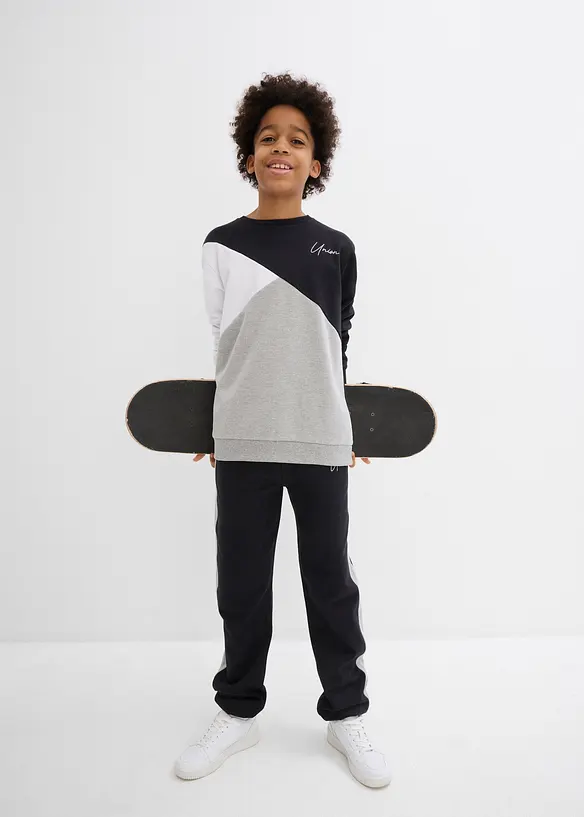 Sweatshirt med &oslash;kologisk bomull, Loose Fit, bonprix