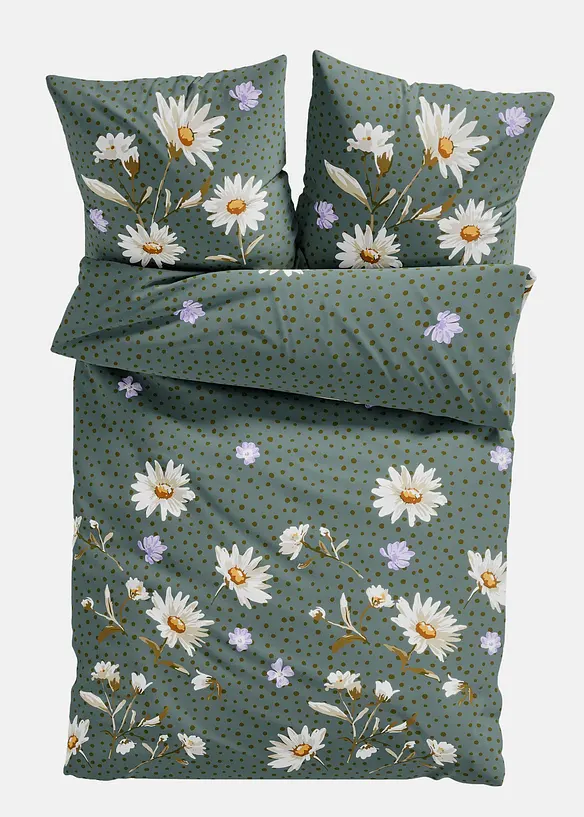 Sengesett med blomstermønster, bonprix