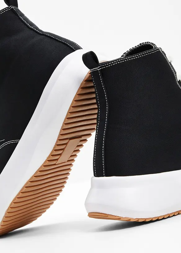 Ankelh&oslash;ye plat&aring;sneakers, bonprix