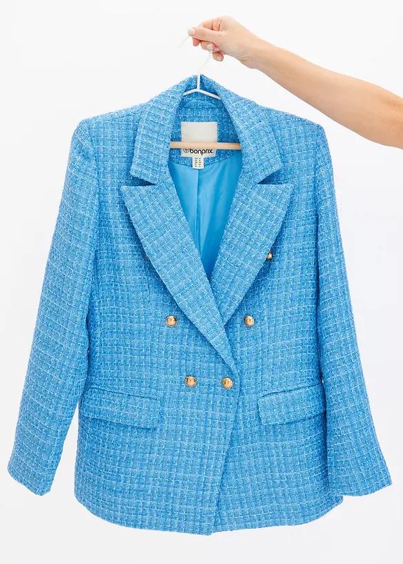 Bouclé-blazer, bonprix