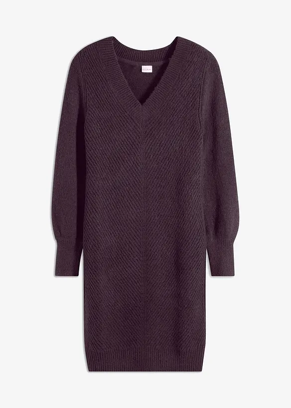 Strikket kjole, bonprix