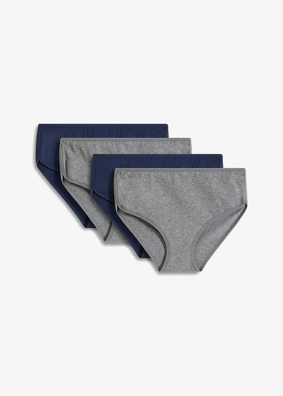 Maxitruse med &oslash;kologisk bomull (4-pack), bonprix