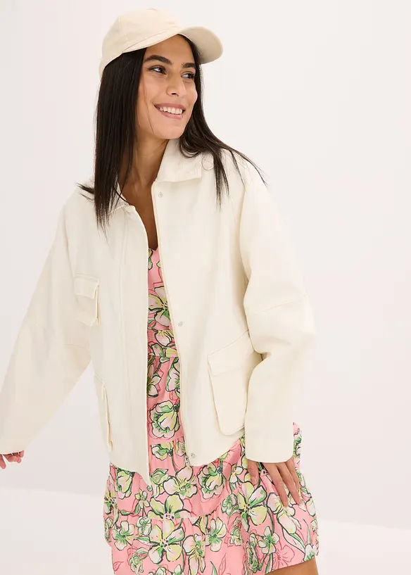 Oversized jakke, bonprix