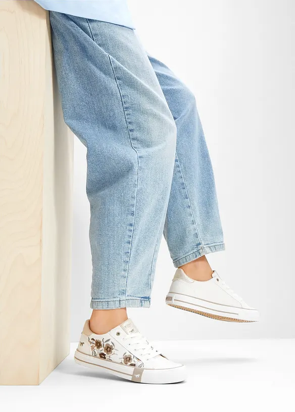 Sneakers med broderi fra Mustang, Mustang