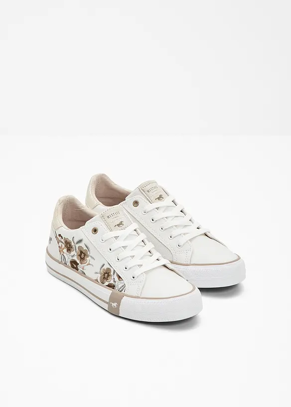 Sneakers med broderi fra Mustang, Mustang