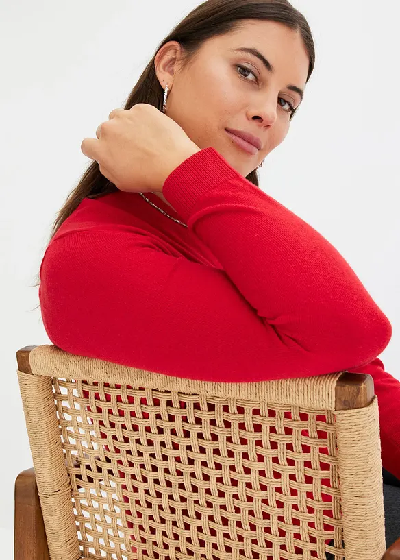 Genser i omslagsmodell, bonprix