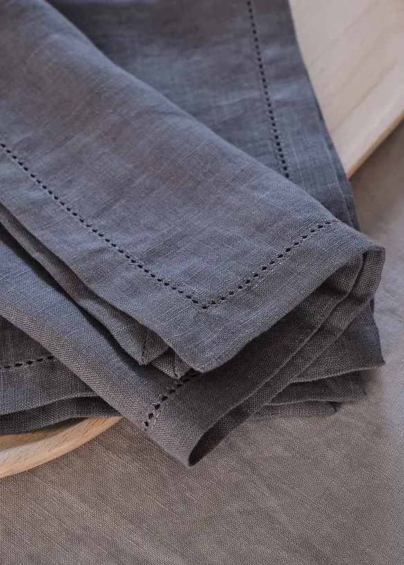 Tøyservietter i lin (2-pack), bonprix