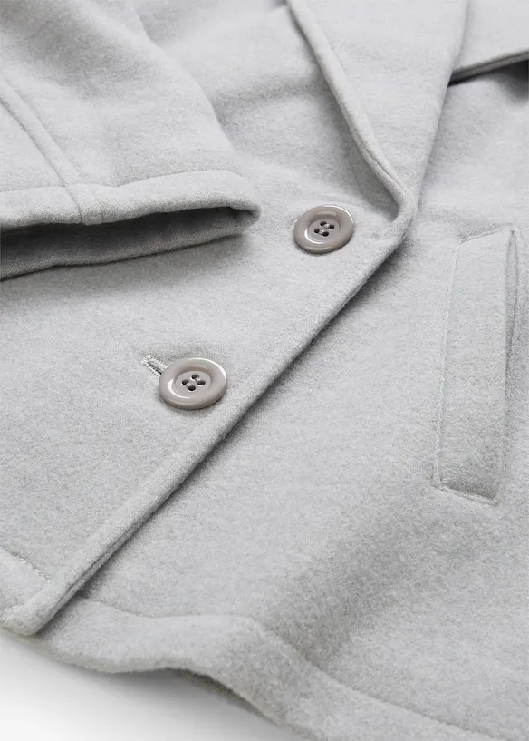 Losjakke i ullstil, bonprix