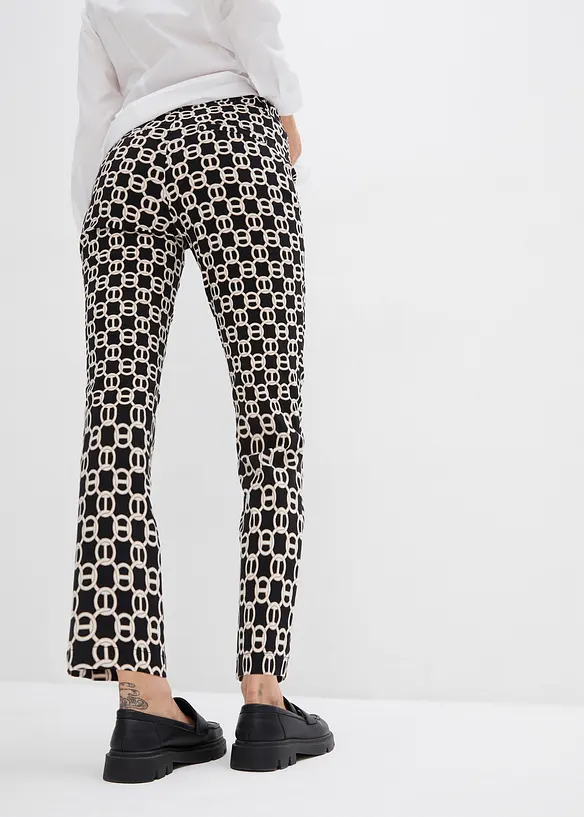 Bukse med stretch av bengalin, bonprix