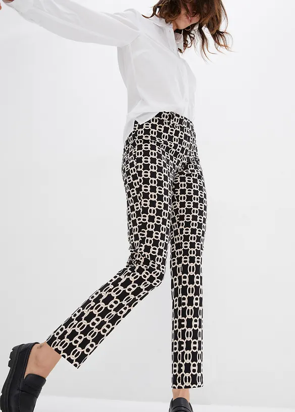 Bukse med stretch av bengalin, bonprix