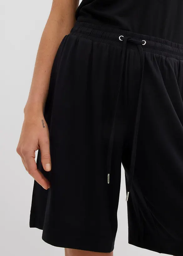 Trikot-bermudashorts i lett viskose, bonprix