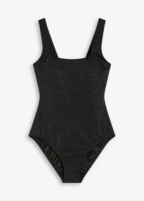 Badedrakt i glitrende materiale, bonprix