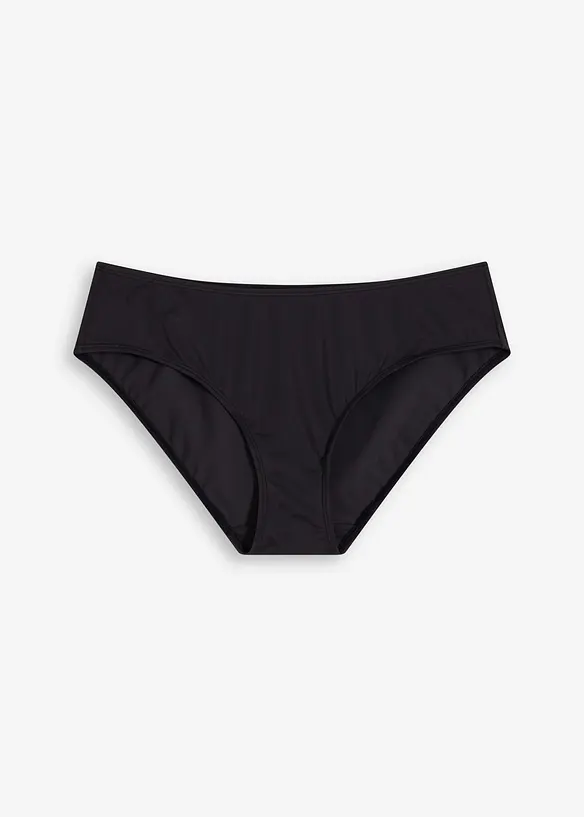 Bikinibukse i materiale med glans, bonprix