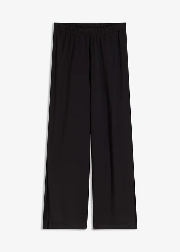 Loungewear-bukse med splitt i siden, bonprix