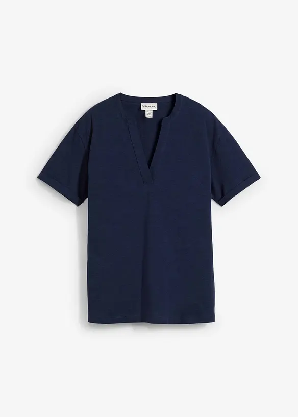 Trikot-tunika i &oslash;kologisk bomull, bonprix