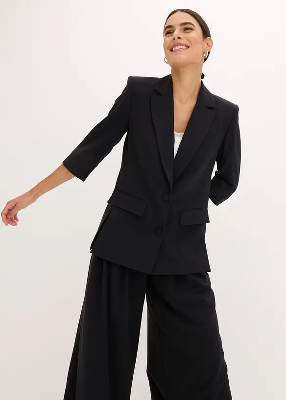 Blazer med moteriktig betoning av skuldrene, bonprix