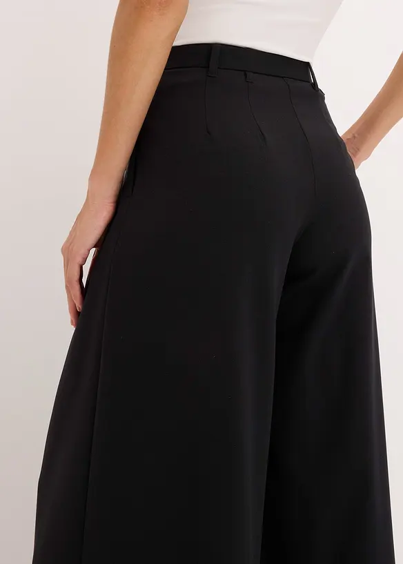 Bukse med legg og belte (2-delt sett), bonprix