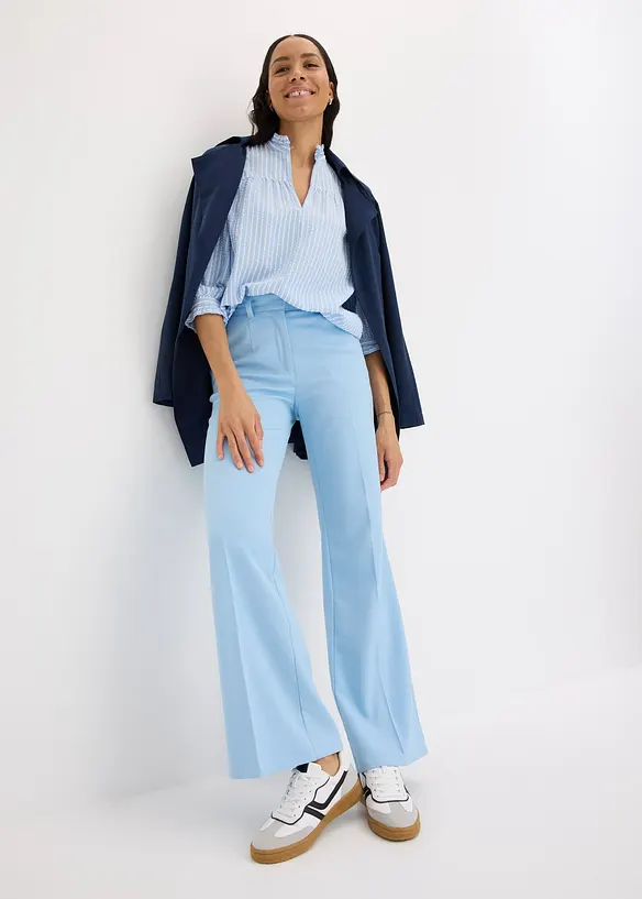 Bluse med stripemønster, bonprix