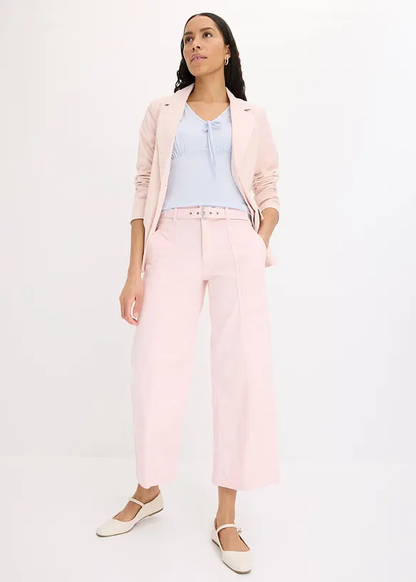 Topp med rynking, bonprix