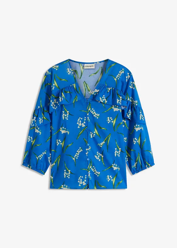 Bluse i 100% bomull, bonprix