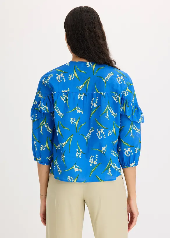 Bluse i 100% bomull, bonprix