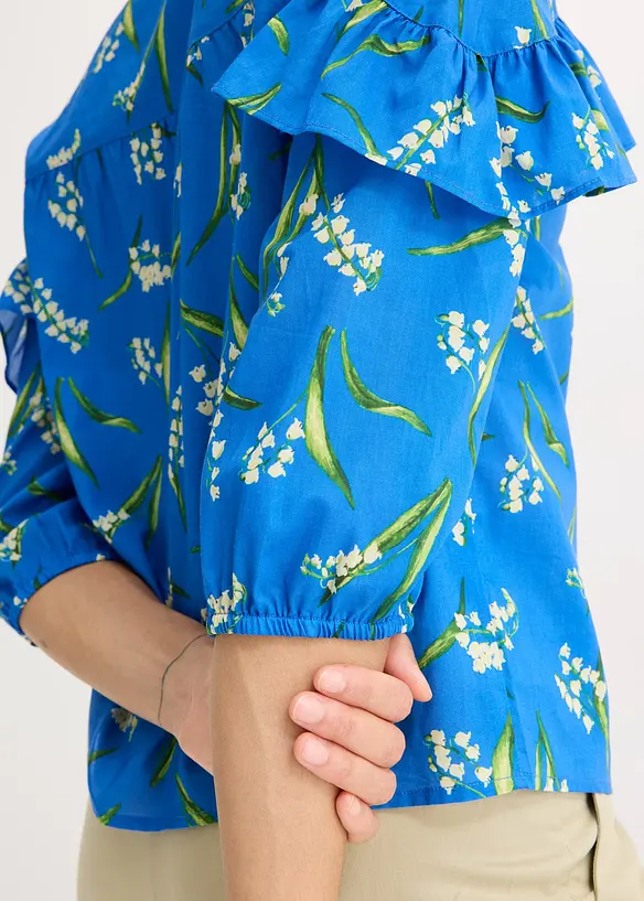 Bluse i 100% bomull, bonprix